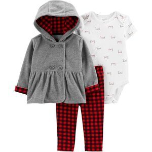 Carter's Baby Girls' Cardigan Set 18m